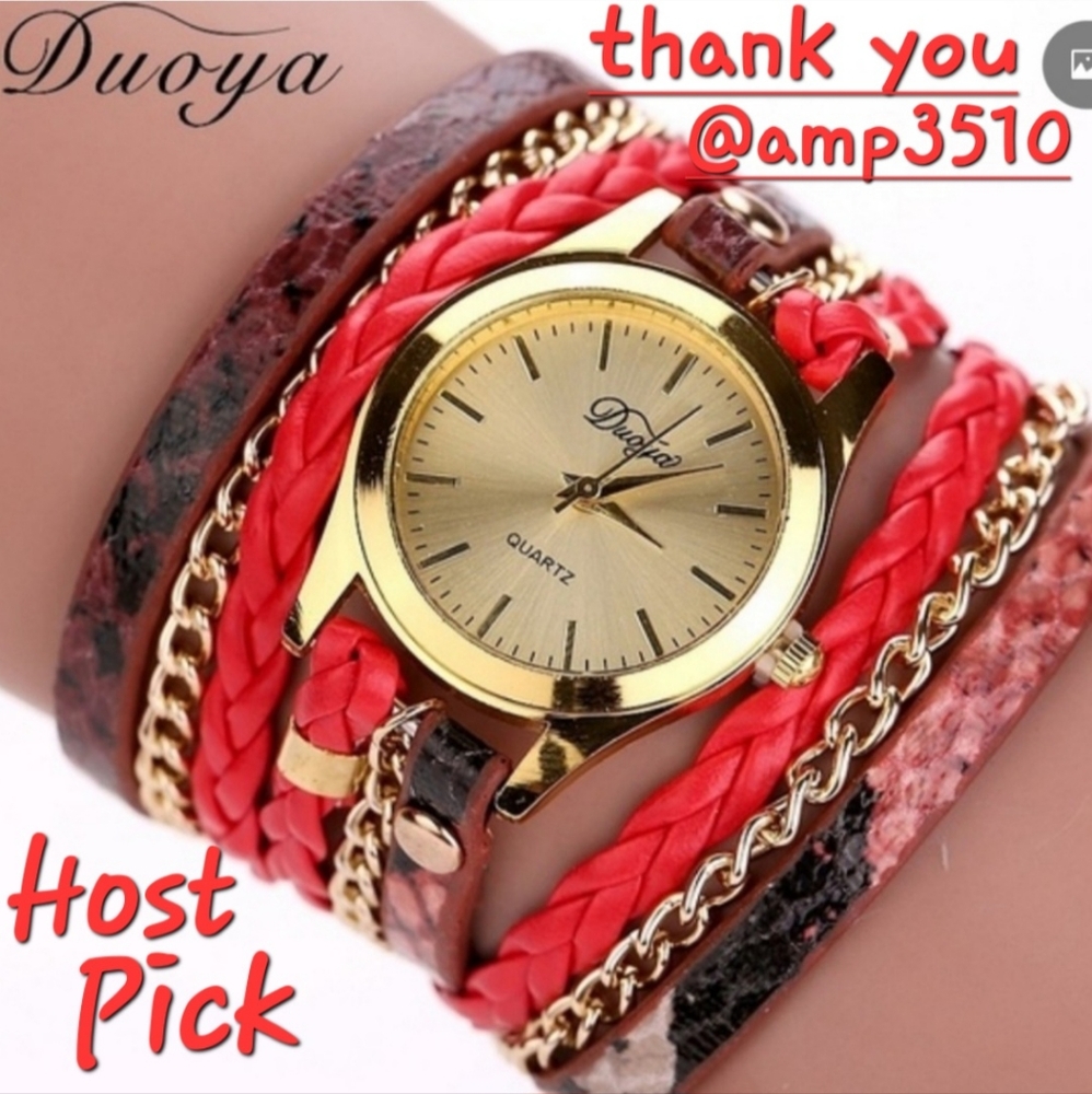 Duoya Wrap Watches Snakeskin        c